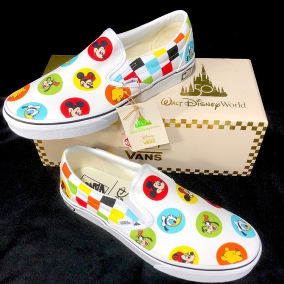Vans xDisney Slip-ons NWT - Picture 5 of 10